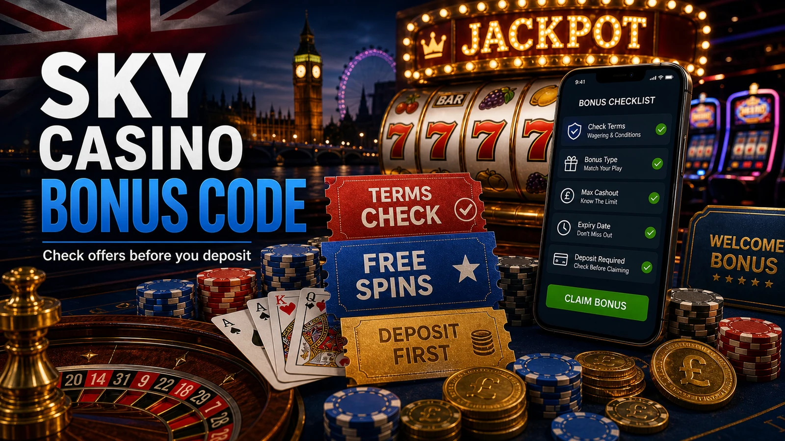 Sky Casino Bonus Code UK: How I Check Offers Before Depositing in-content iGaming banner