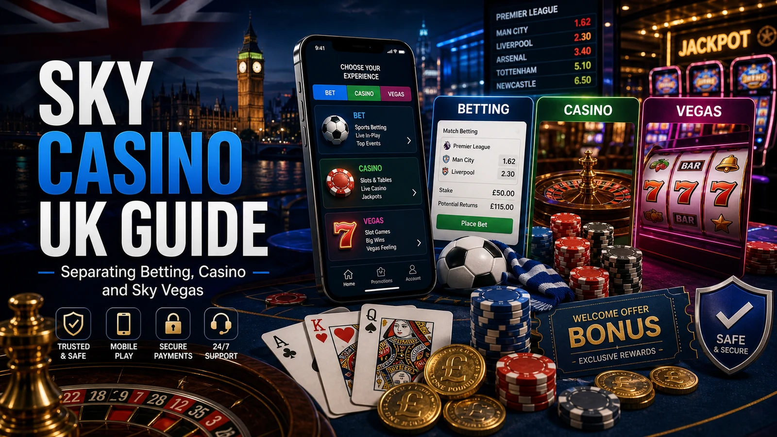 Sky Bet Casino Guide UK: How I Separate Betting, Casino and Sky Vegas in-content iGaming banner